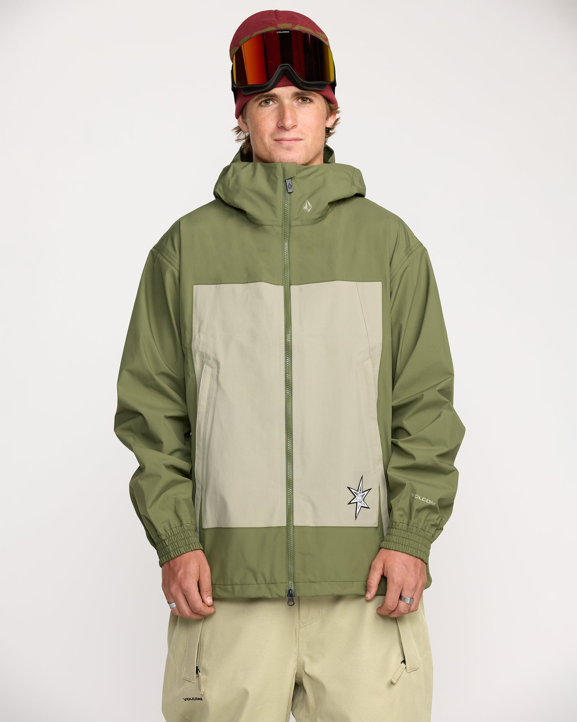 スノーボード Volcom Arthur 3L Jacket S DKO Arthur 3L Jacket - Dark Olive - Men - Volcom EU – Volcom United