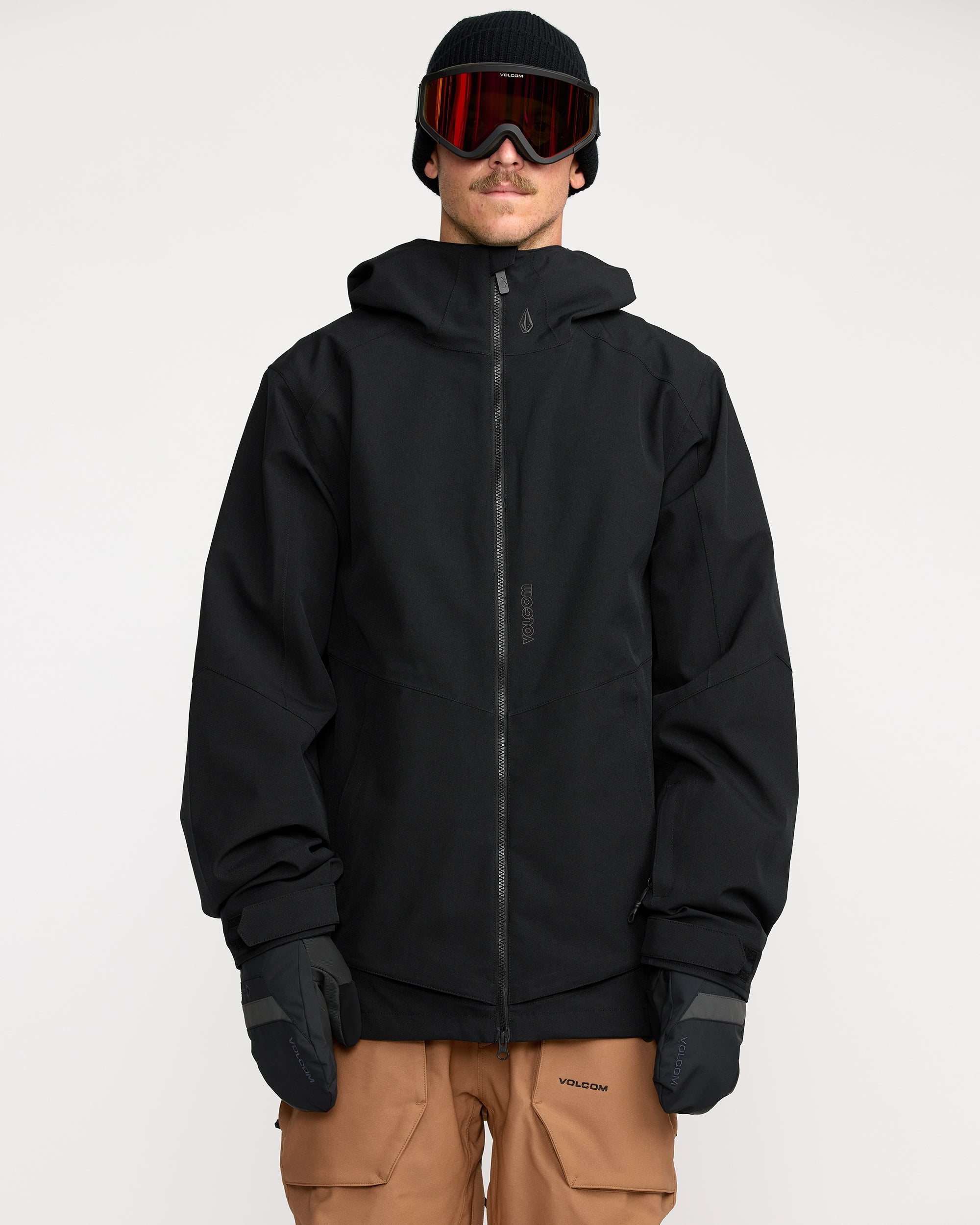 VOLCOM BRIGHTON ジャケット XL ブラック 新品 Brighton Full Zip Jacket - Black - Men - Volcom UK – Volcom United
