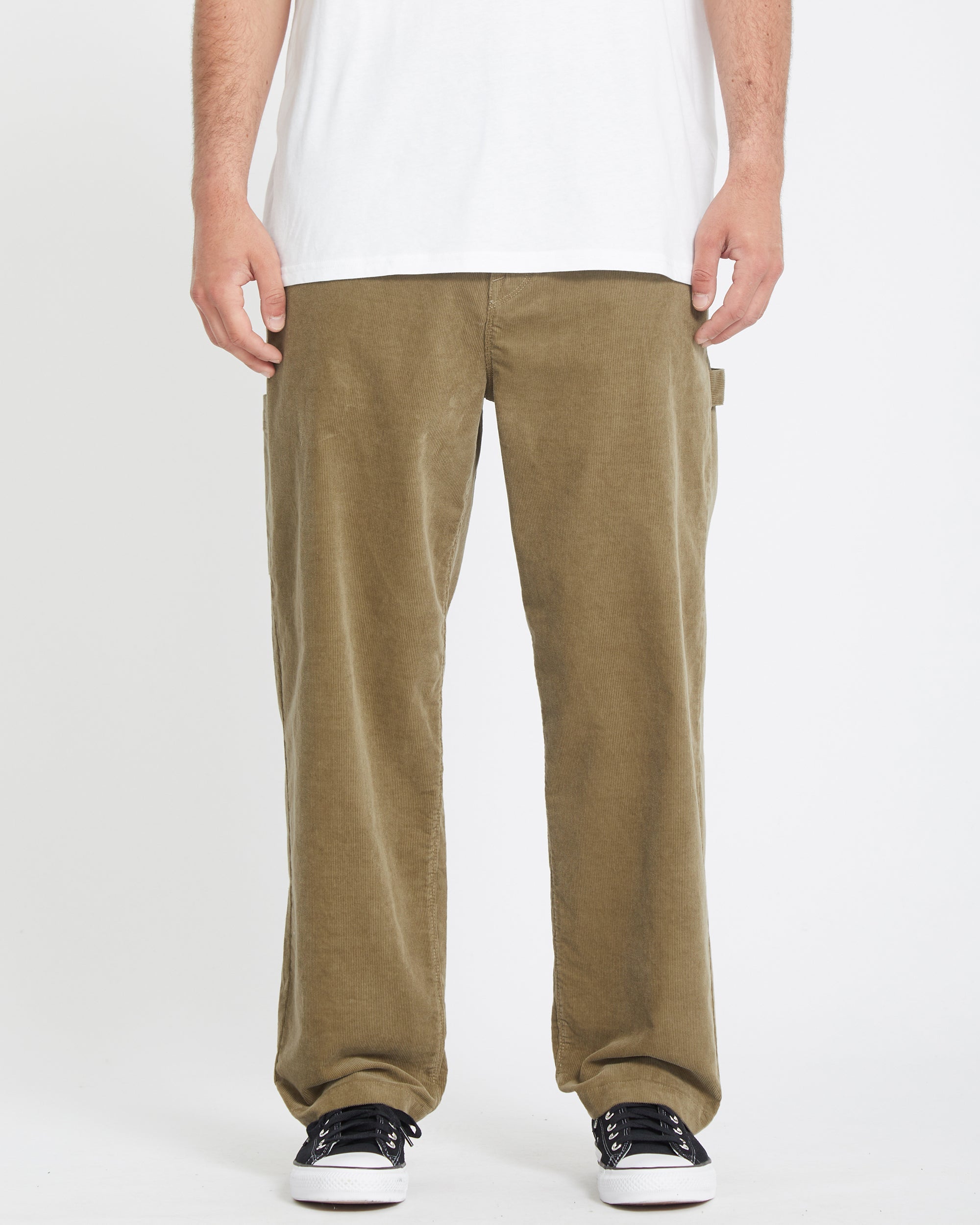 Kraftsman Corduroy Trousers - KHAKI - Men - Volcom UK – Volcom