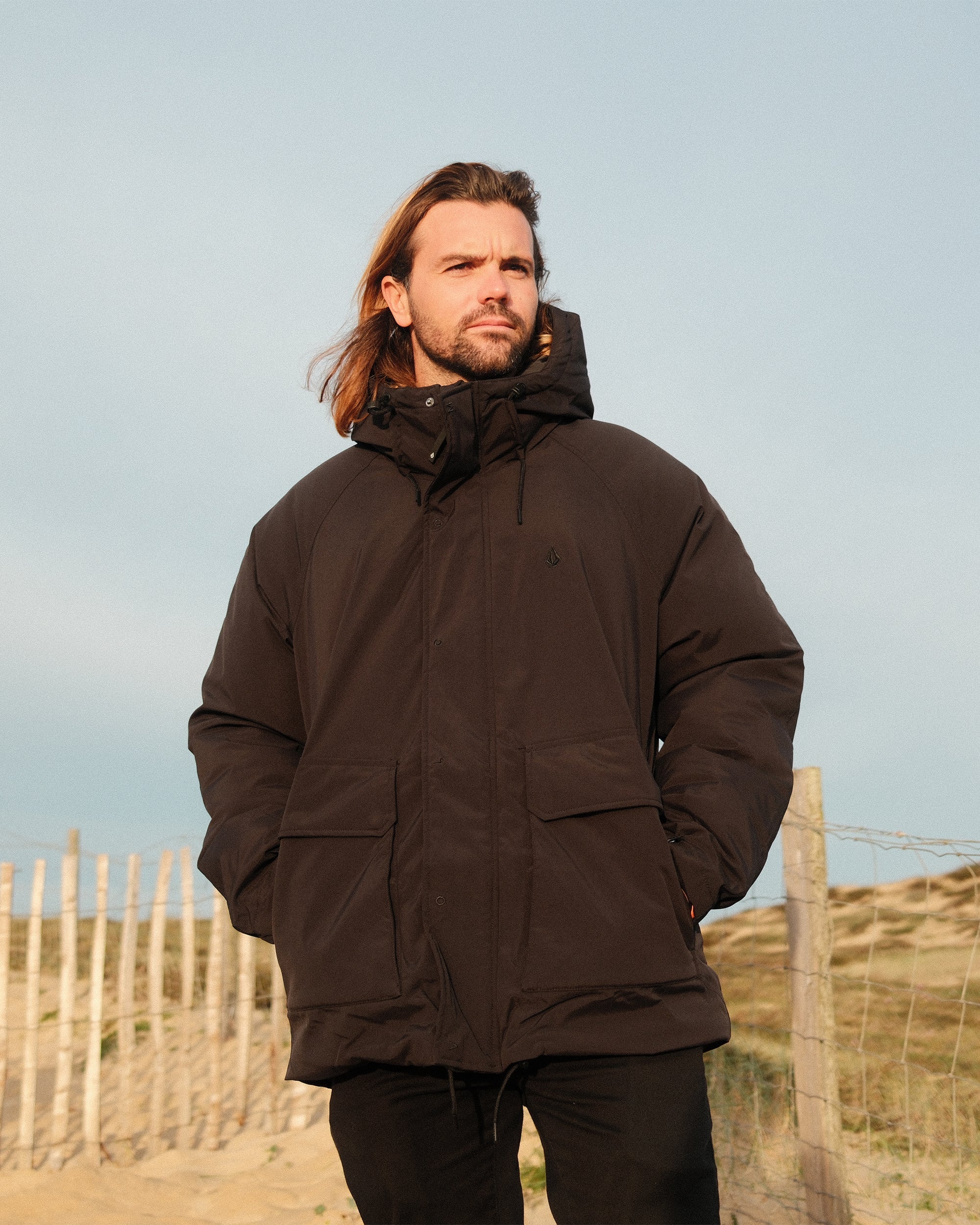 美品✨VOLCOM スノボウェア THERMONITE ダウンジャケット VOLCOM（ボルコム） コート ジャケット Mens Sew Down Jacket /スキー