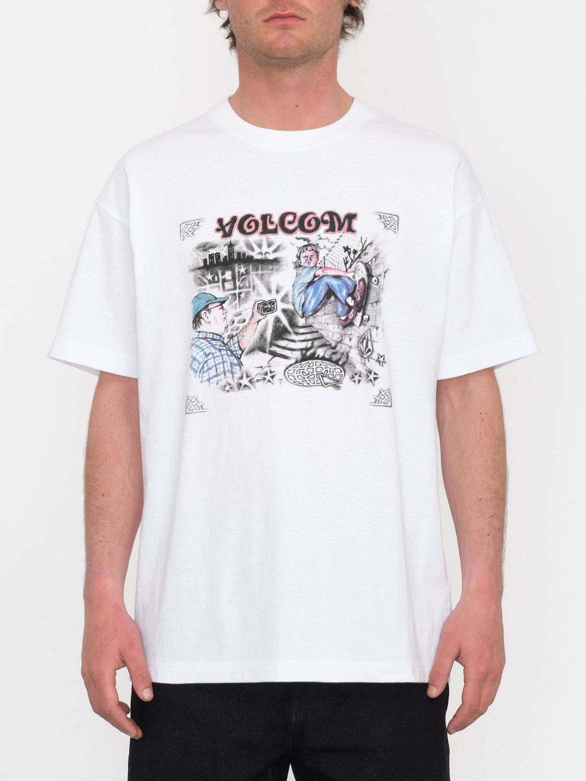 Street Keutchi T-Shirt - WHITE (A4312411_WHT) [F]