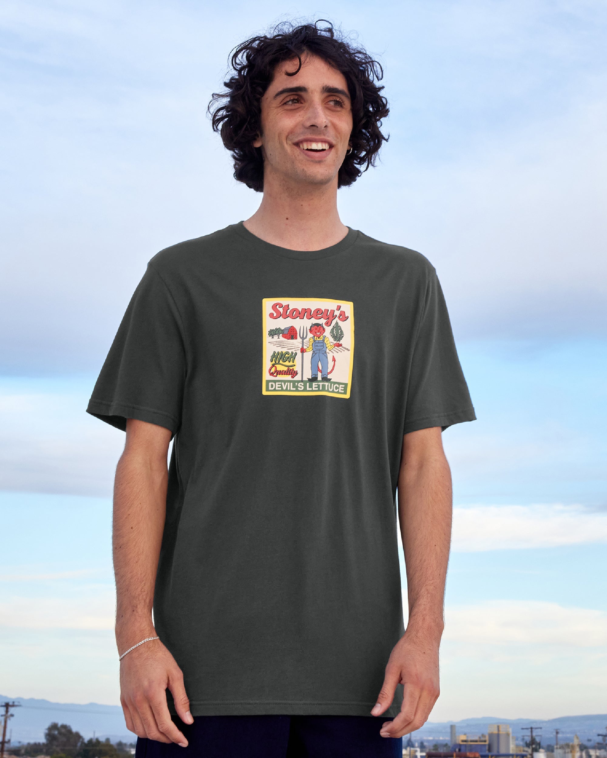Devils Lettuce TShirt Stealth Men UK United Kingdom