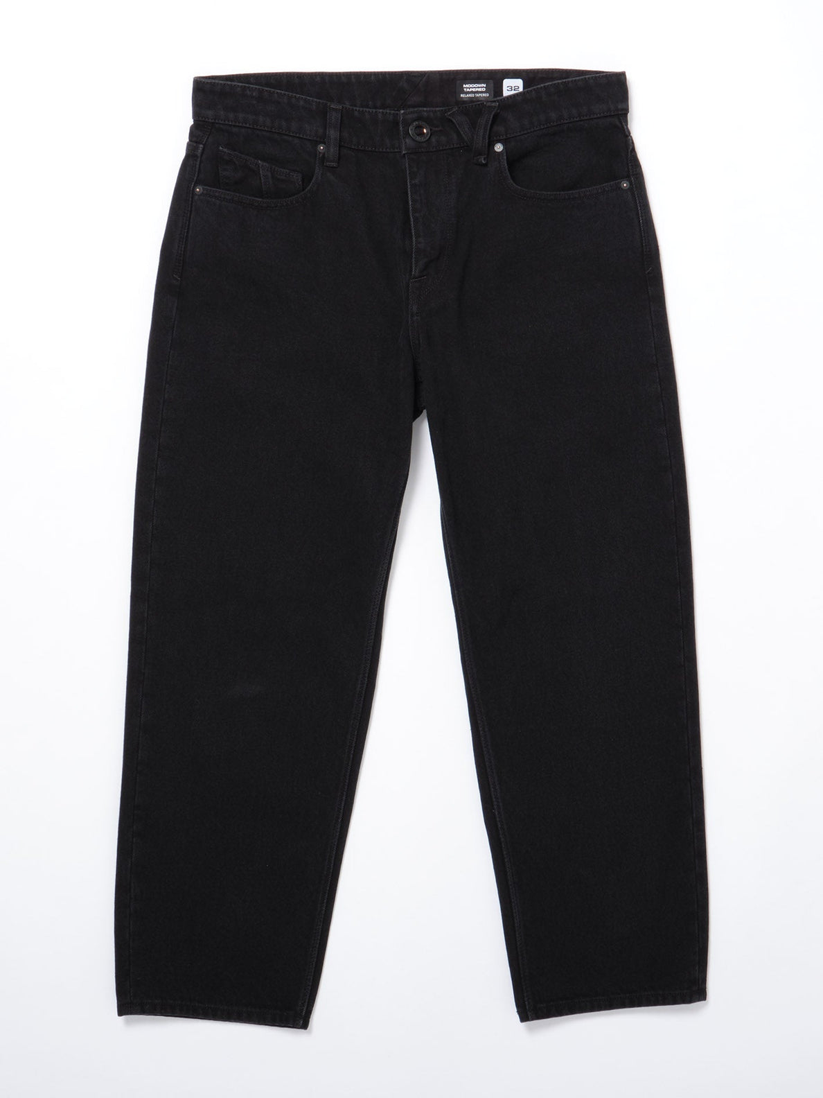 Modown Tapered Jeans - BLACK (A1932102_BLK) [3]