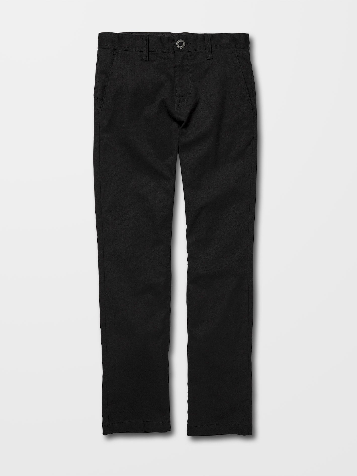 Frickin Modern Stretch Chino Trousers - BLACK - (KIDS) - Volcom UK