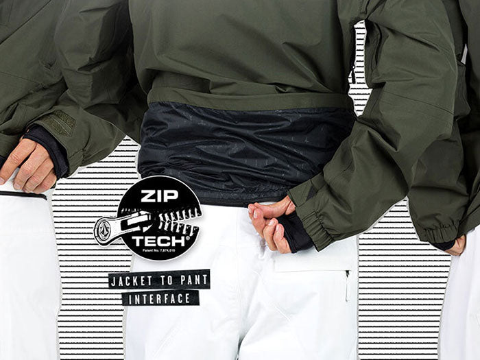 Volcom Zip Tech Jacket-to-Pant System Keeps Snow Out