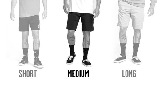 SHORTS : MEDIUM FIT