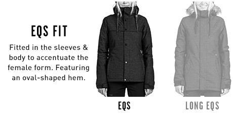 Womens Snow Jacket EQS Fits