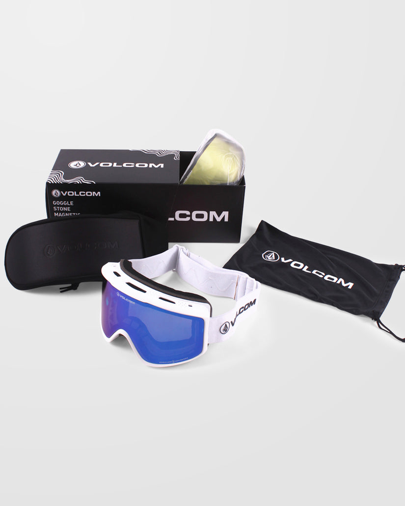 Volm Stone Magnetic Goggle - White