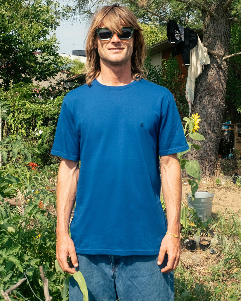 Stone Blanks T-Shirt - Cosmic Blue