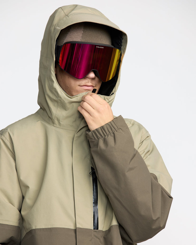L Gore-Tex Jacket - Moss Green