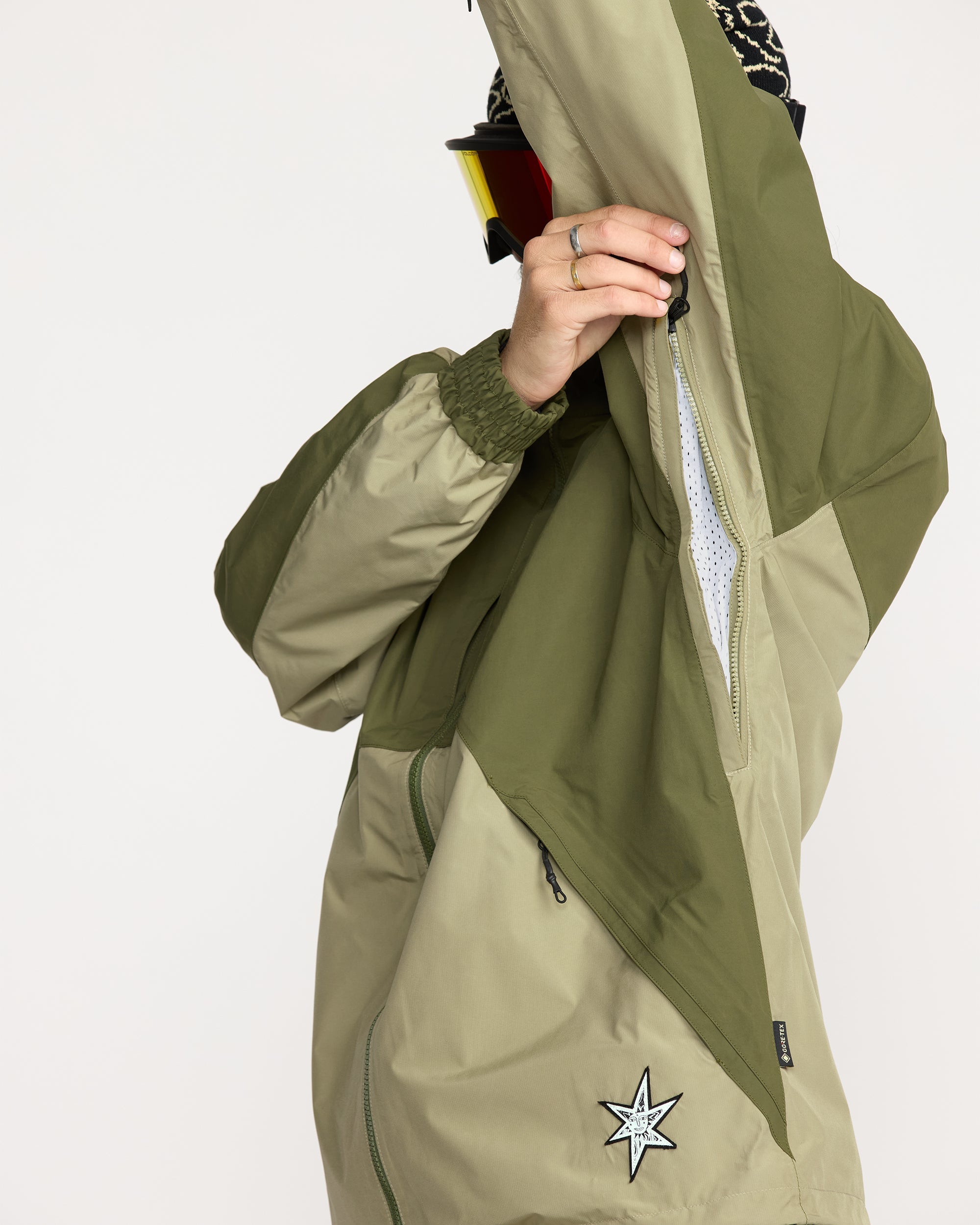 Longo Gore-Tex Jacket - Dark Olive - Men - Volcom UK – Volcom
