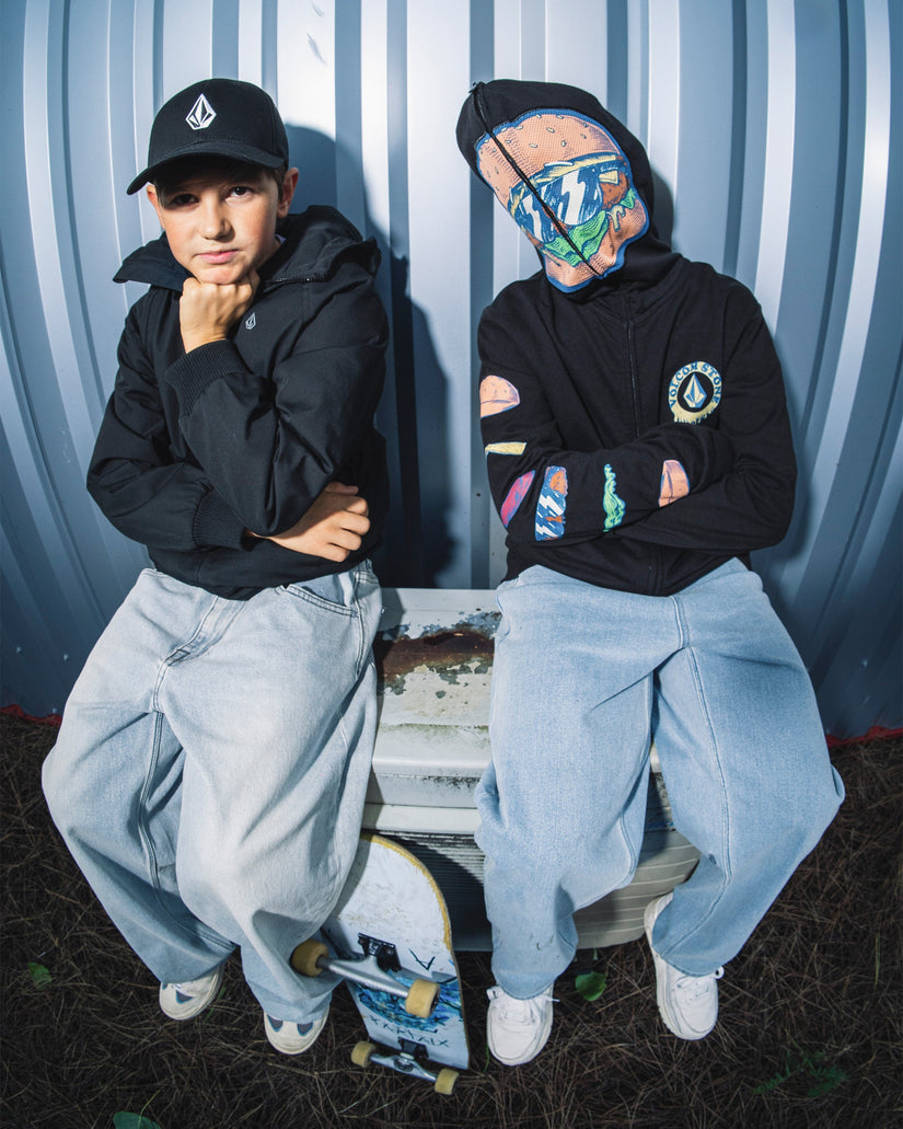 Freazy Loose Elasticated Waist Jeans - Blueprint - (KIDS)