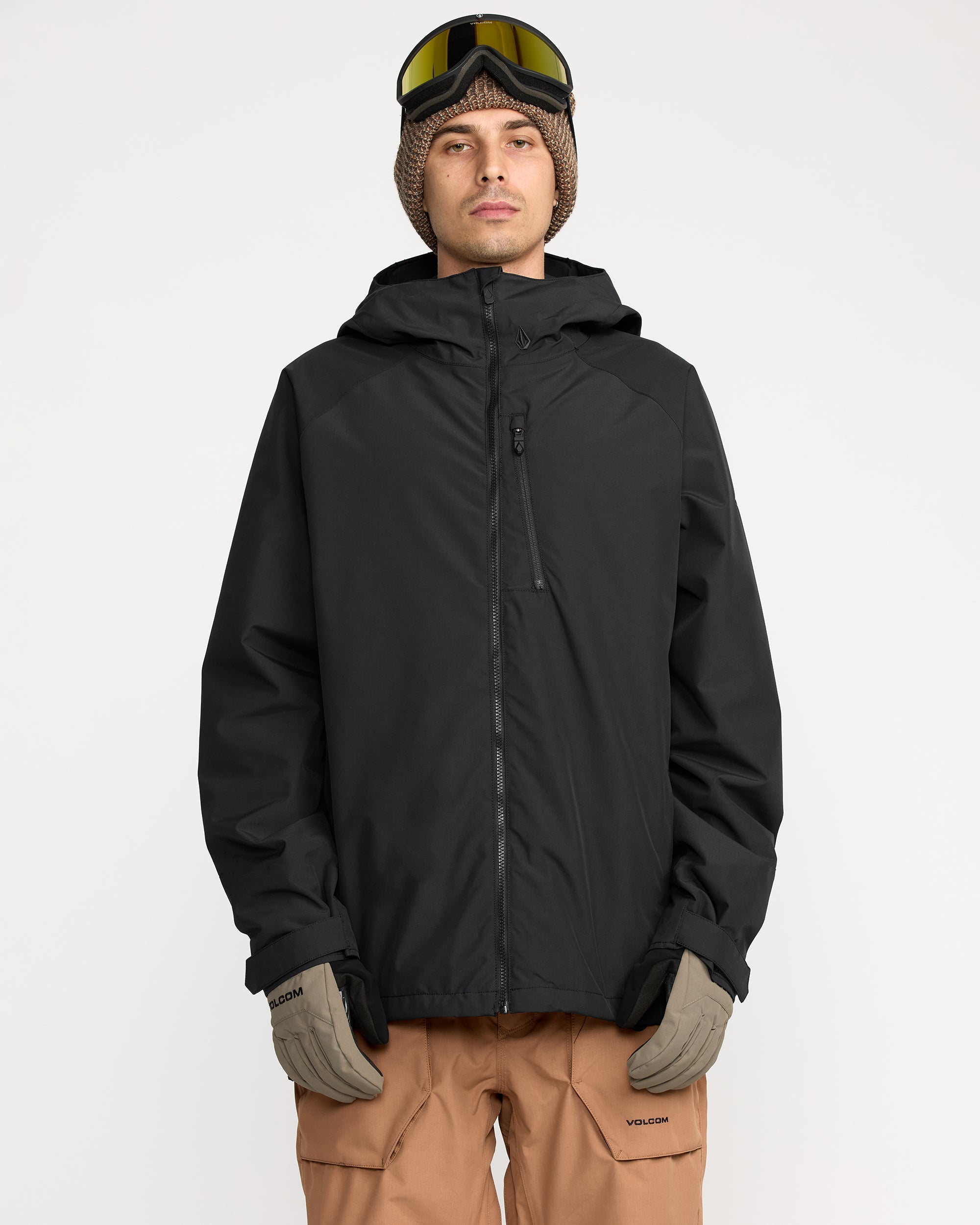 VOLCOM 2836 INS JACKET ブラック M 2836 Insulated Jacket - Black | Volcom Europe