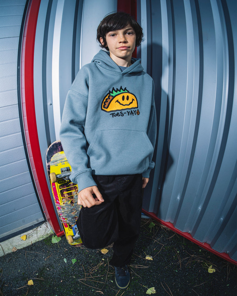 Voltaco Hoodie - Blue Wash - (KIDS)
