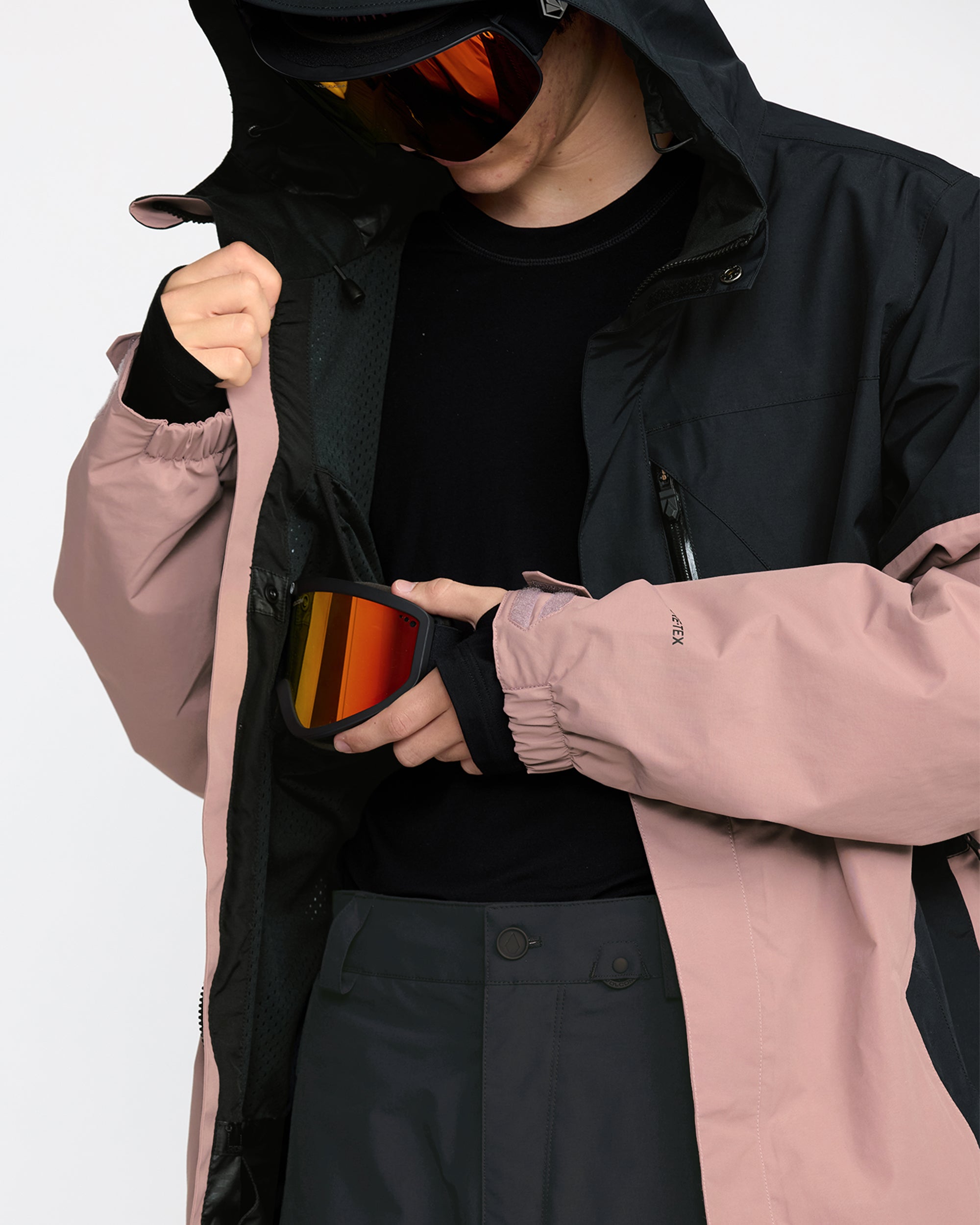 L Gore-Tex Jacket - Mauve - Men - Volcom UK – Volcom United Kingdom