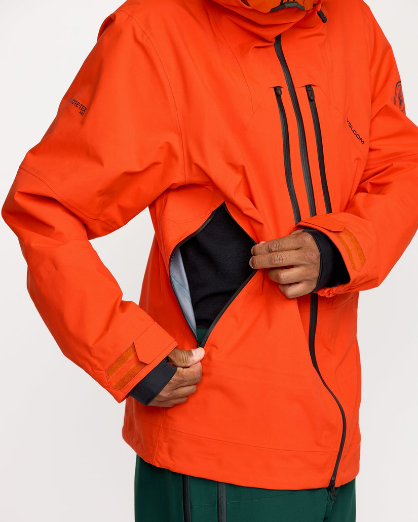 Anyox Guide Gore-tex Pro Shell Jacket - Orange Shock