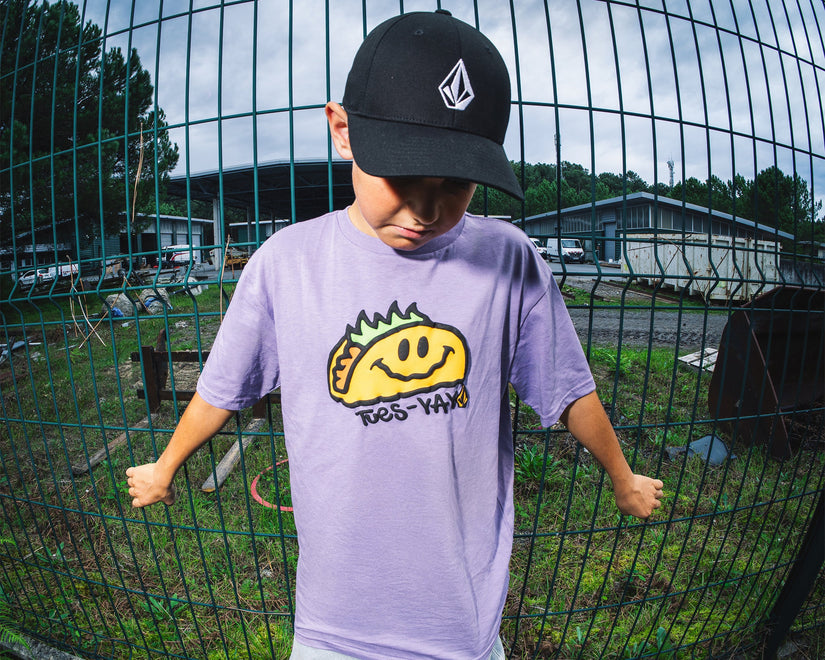 Voltaco T-Shirt - Purple Ash - (KIDS)