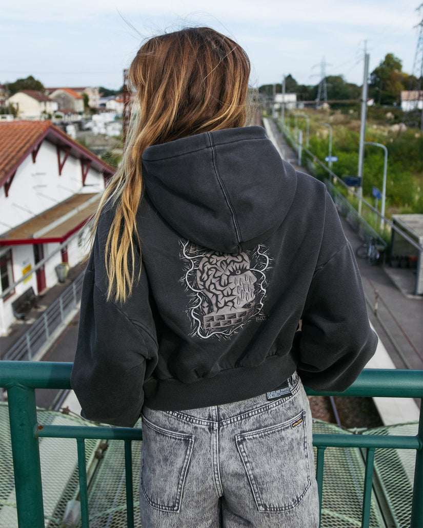 Vaderetro Hoodie - Vintage Black