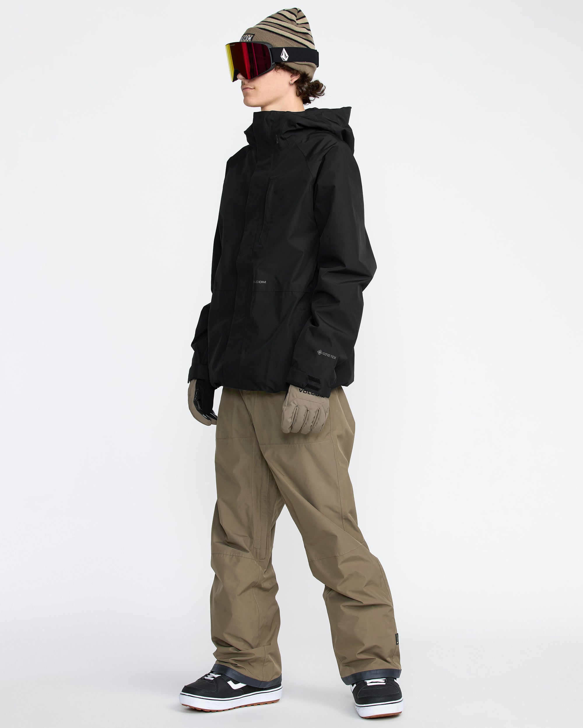 VOLCOM Dua Insulated Gore Jacket XLブラック Dua Insulated Gore-Tex Jacket - Black - Men - Volcom UK – Volcom