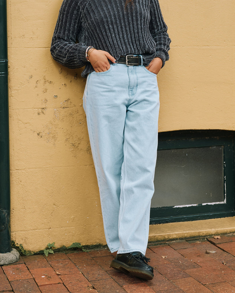 Weellow II Jeans - Bleached Aqua