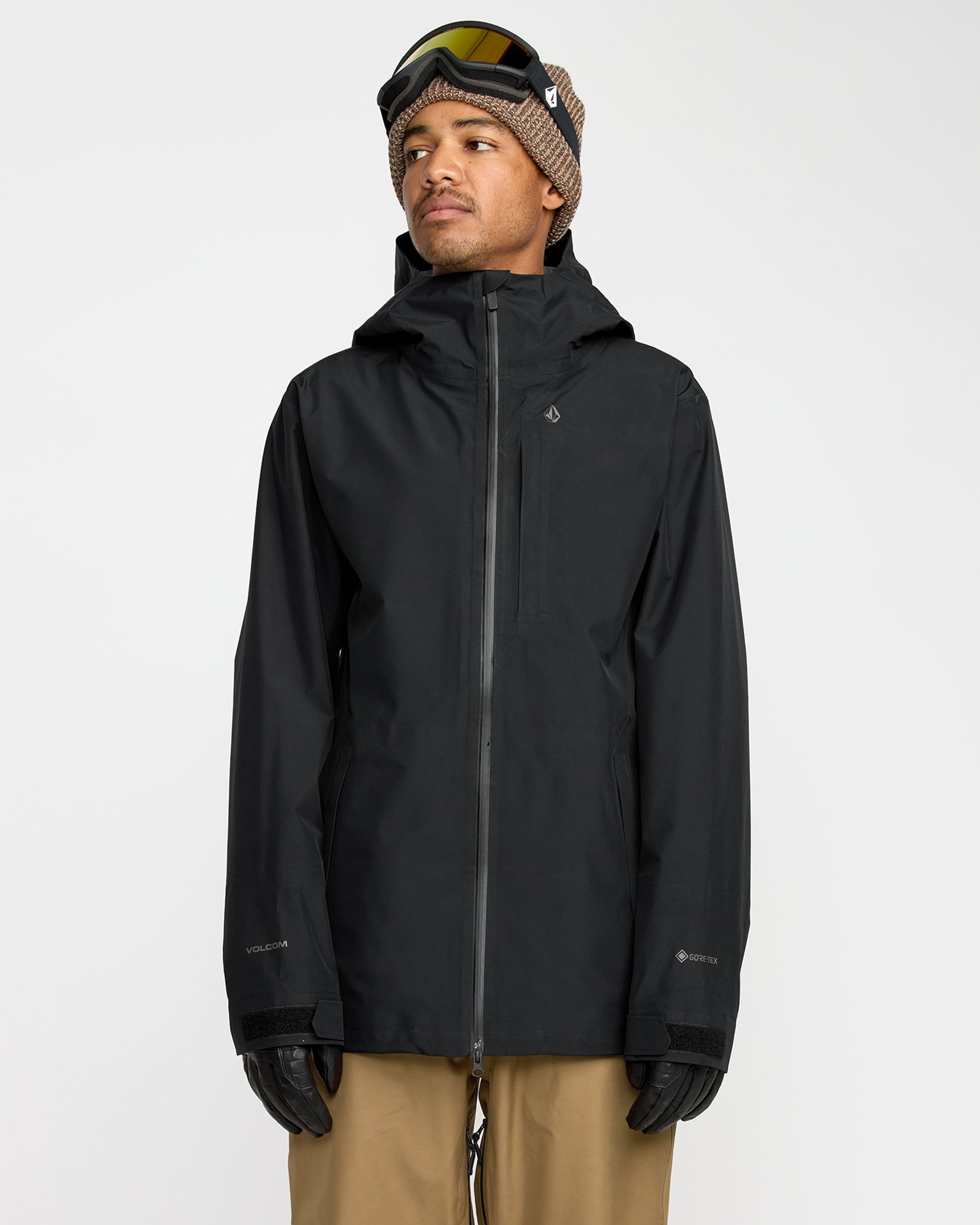volcom GORE-TEX 3L ジャケット Tester 3L Gore-Tex Jacket - Black - Men - Volcom EU – Volcom