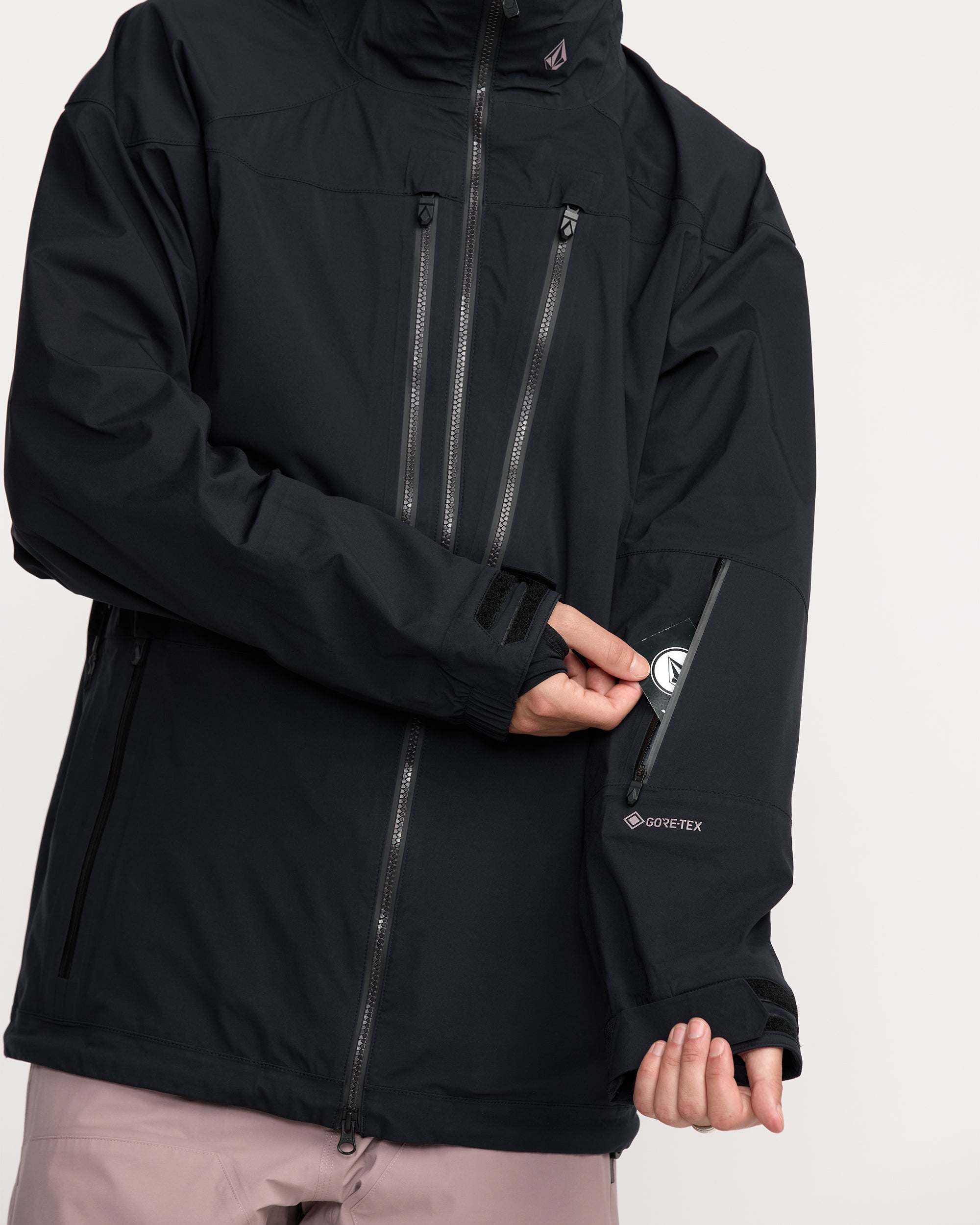 Guch Stretch Gore-tex Jacket - Black - Men - Volcom UK
