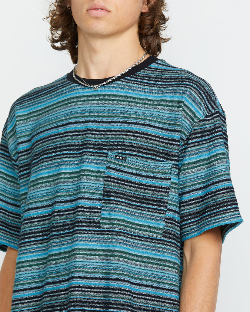 Slide Stone T-shirt - DARK BLACK HEATHER