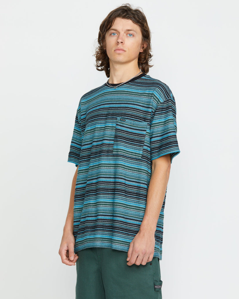 Slide Stone T-shirt - DARK BLACK HEATHER