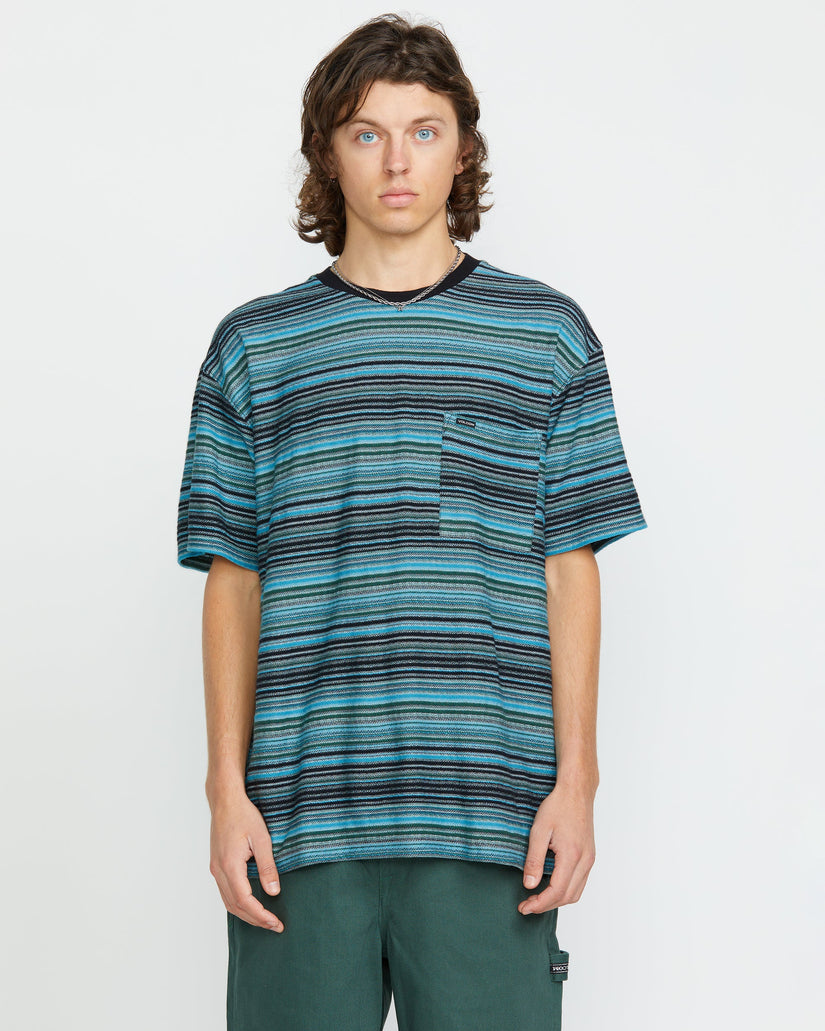 Slide Stone T-shirt - DARK BLACK HEATHER