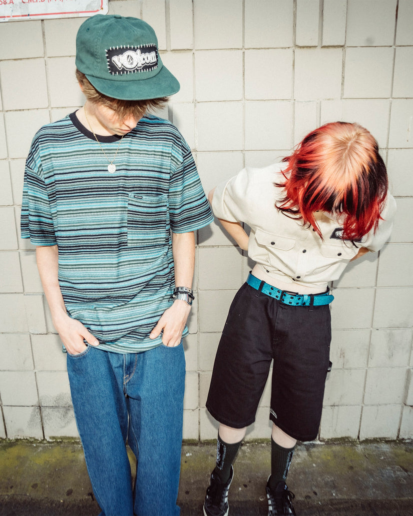 Slide Stone T-shirt - DARK BLACK HEATHER