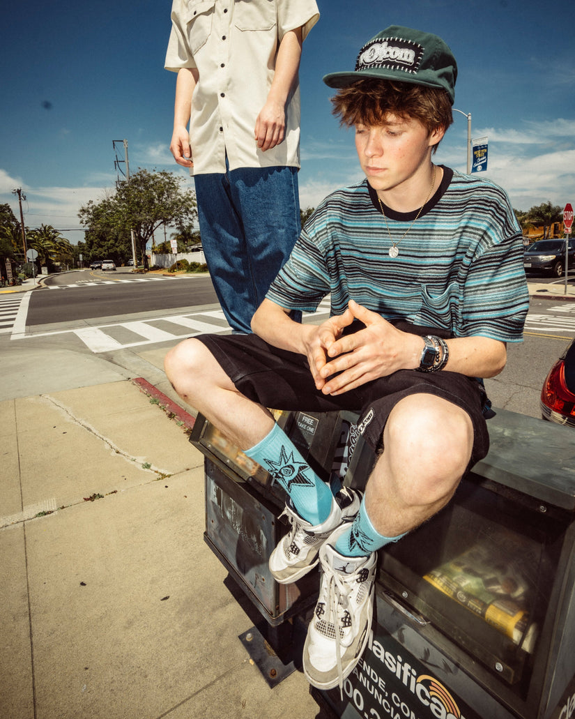 Slide Stone T-shirt - DARK BLACK HEATHER