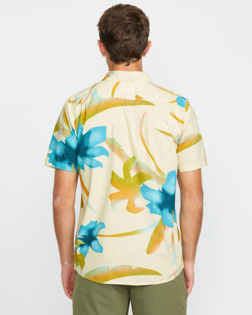 Tracers Floral Shirt - LIGHT BEIGE