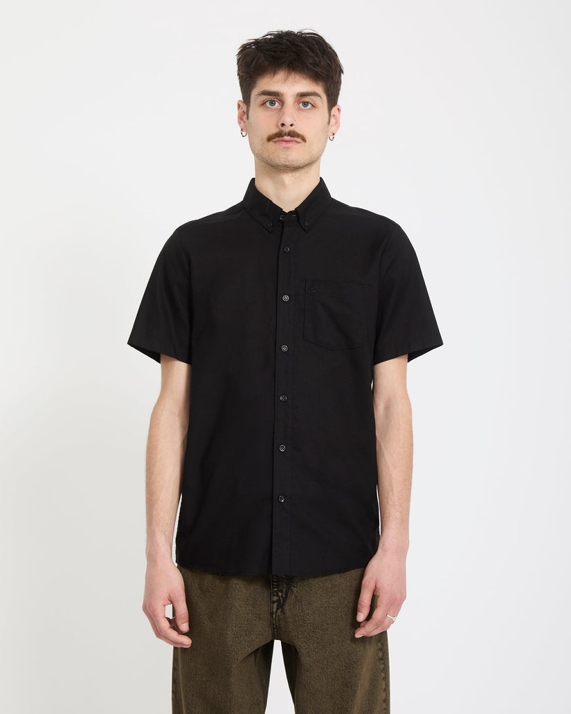 Everett Oxford Shirt - New Black