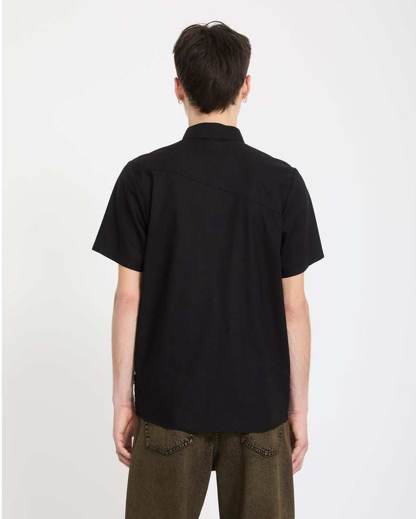 Everett Oxford Shirt - New Black