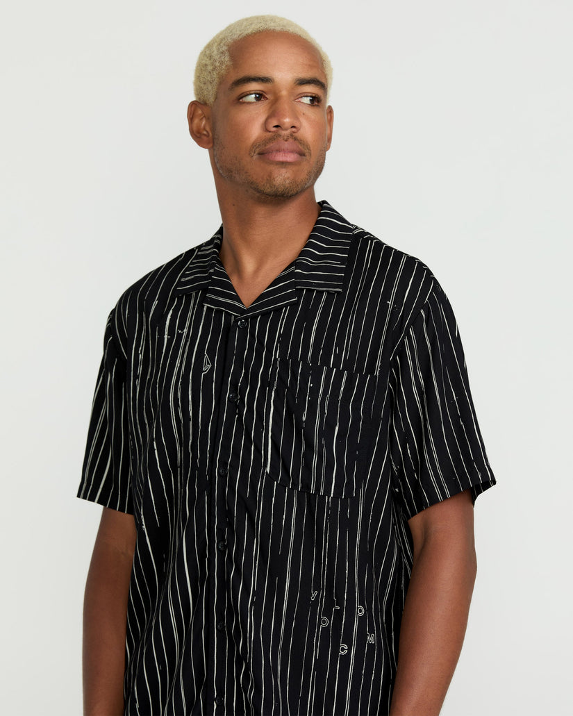 Mistostone Shirt - Black White