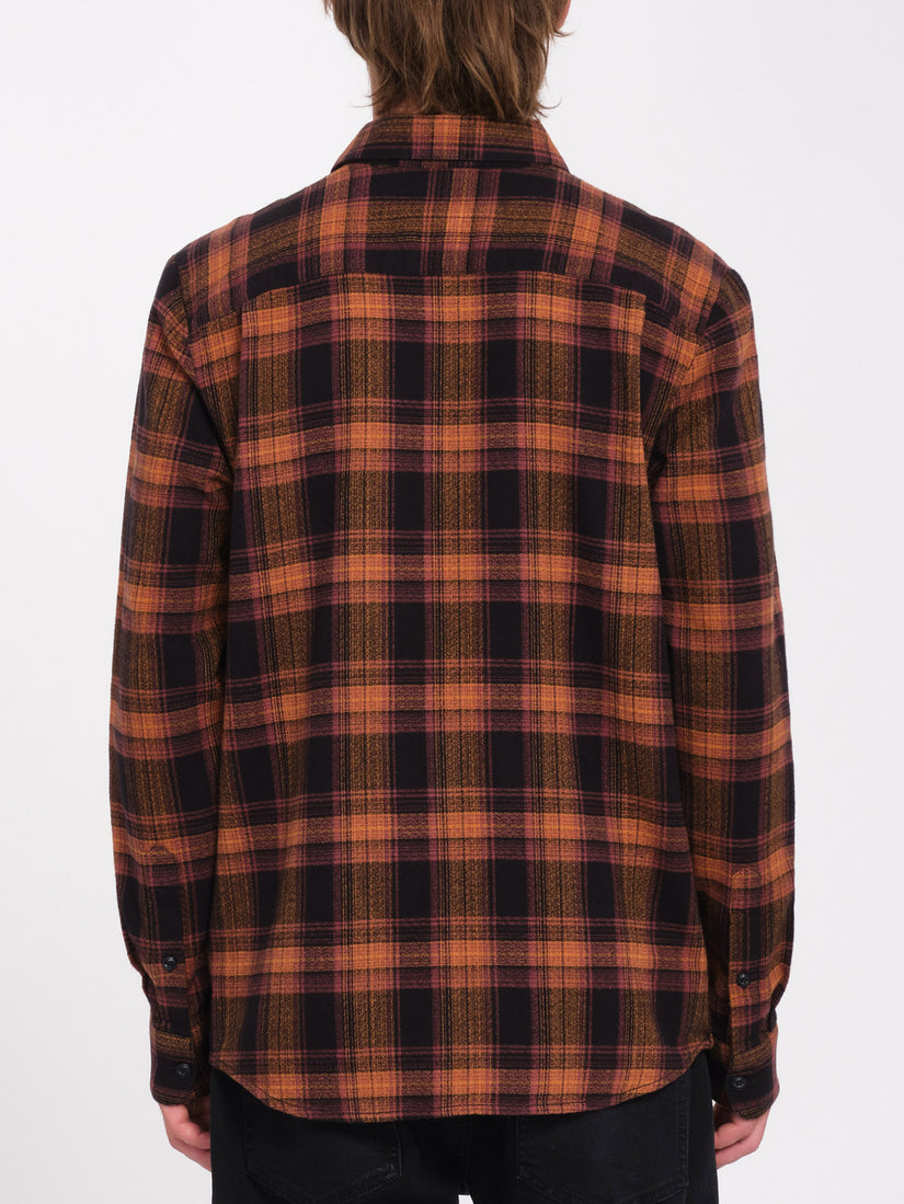 Baystone Flannel Shirt - Black