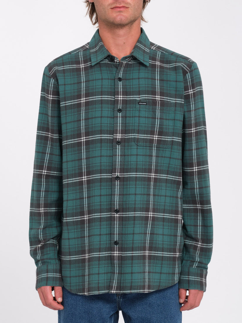 Caden Plaid Shirt - Sea Green