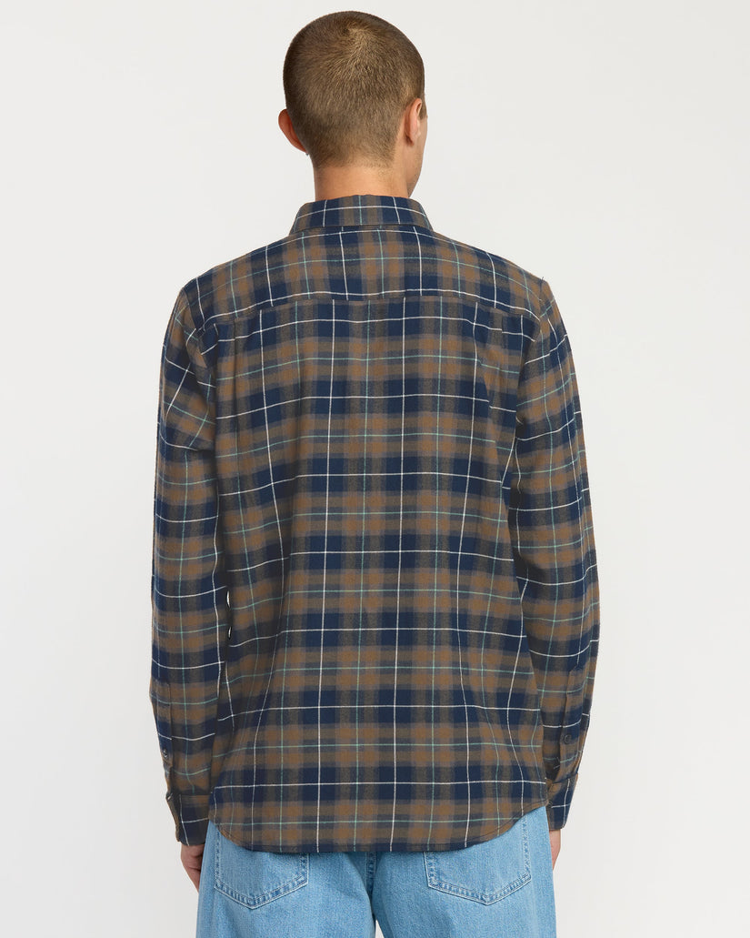 Caden Plaid Shirt - Navy