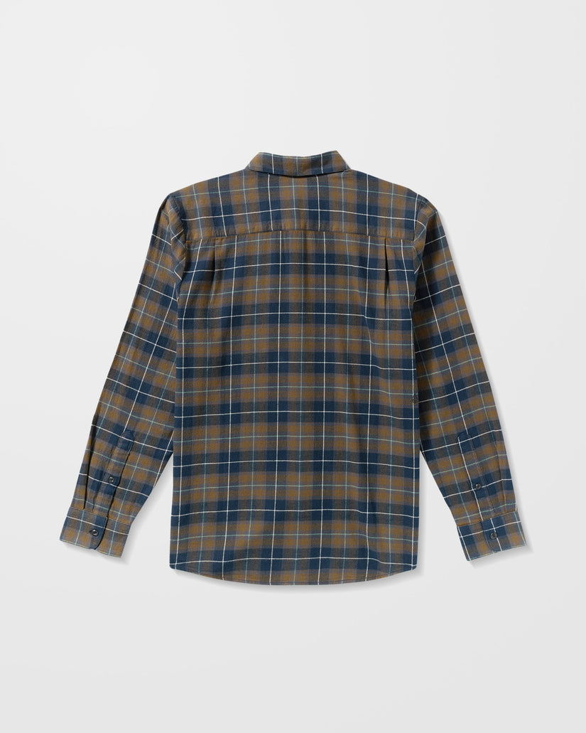 Caden Plaid Shirt - Navy