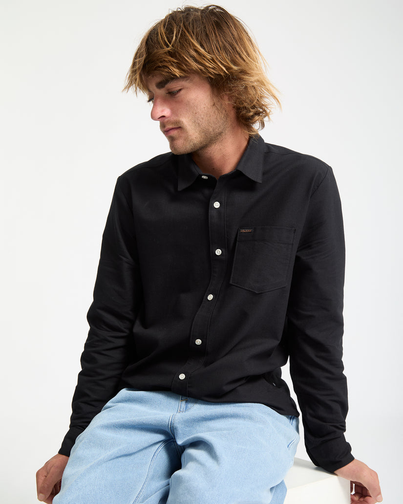Veeco Oxford Shirt - Black