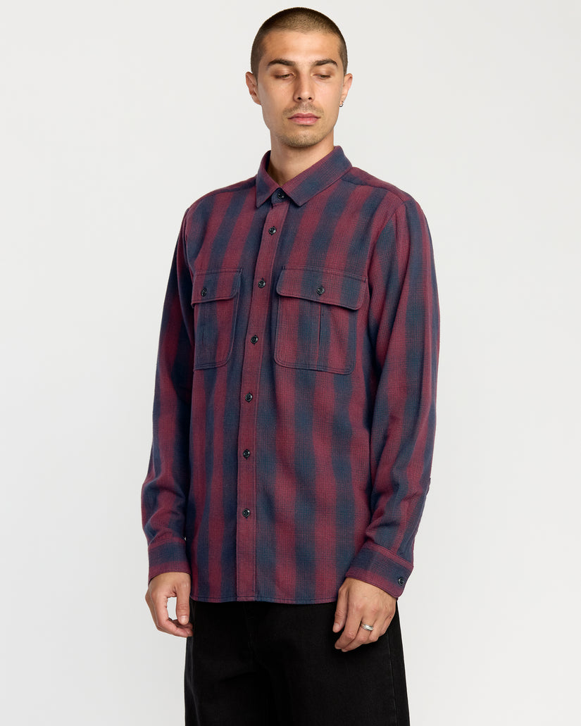 Shadowstone Flannel Shirt - Navy