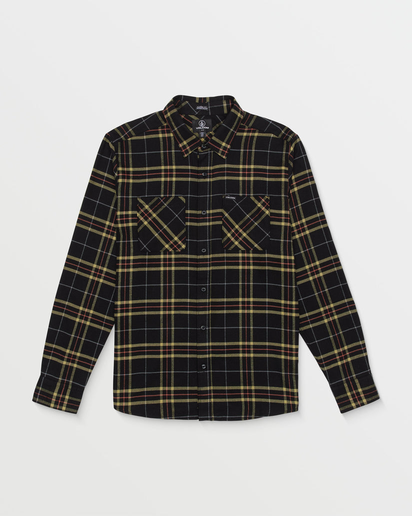 Netastone Flannel Shirt - Black
