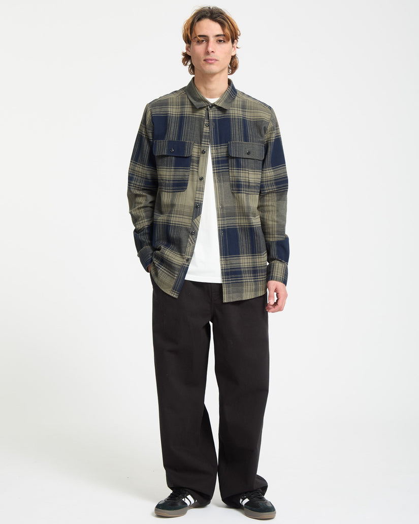 Parkstone Shirt - Thyme Green