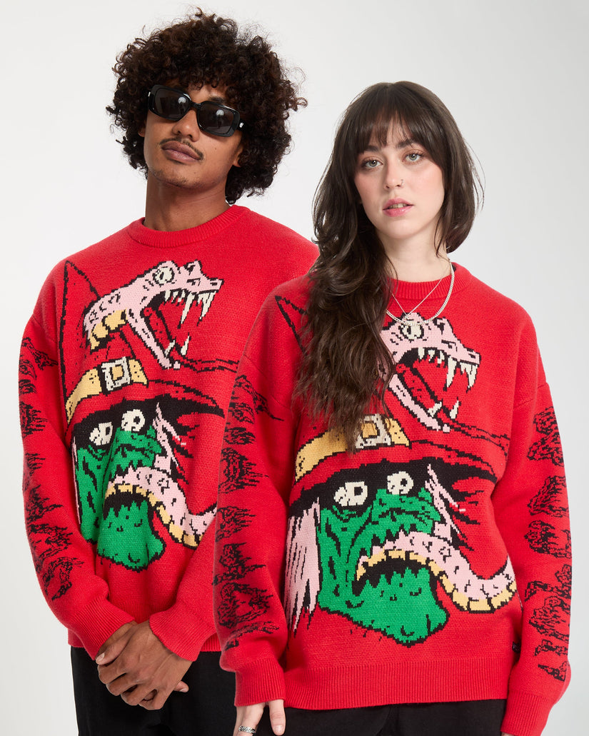 J.J. Villard Sweater - Lifeguard Red