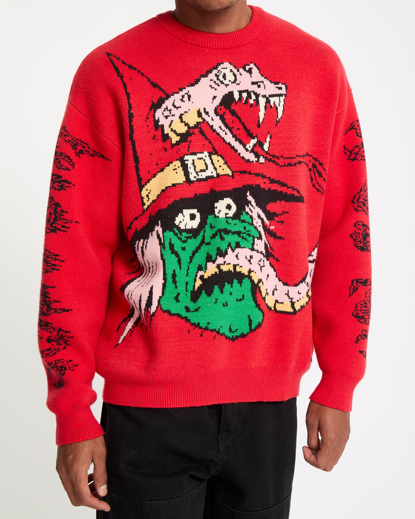 J.J. Villard Sweater - Lifeguard Red