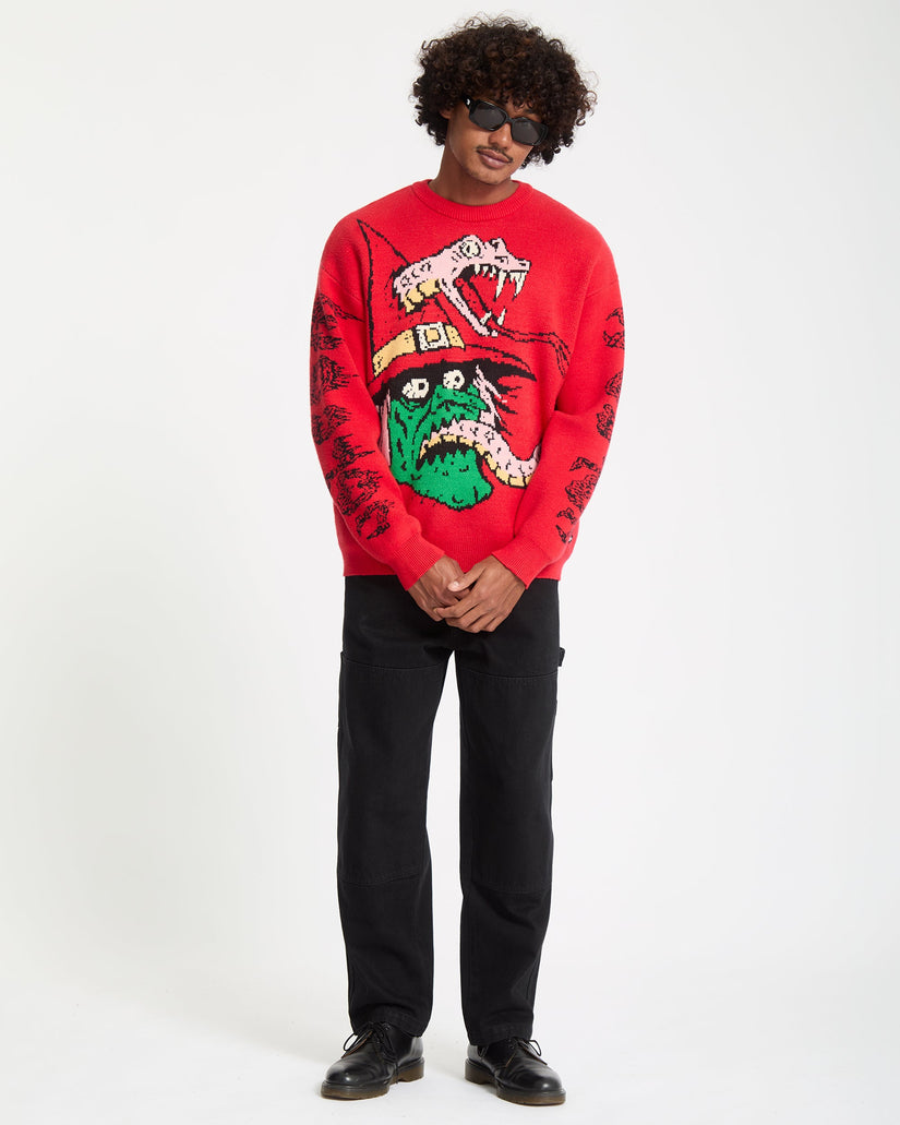 J.J. Villard Sweater - Lifeguard Red