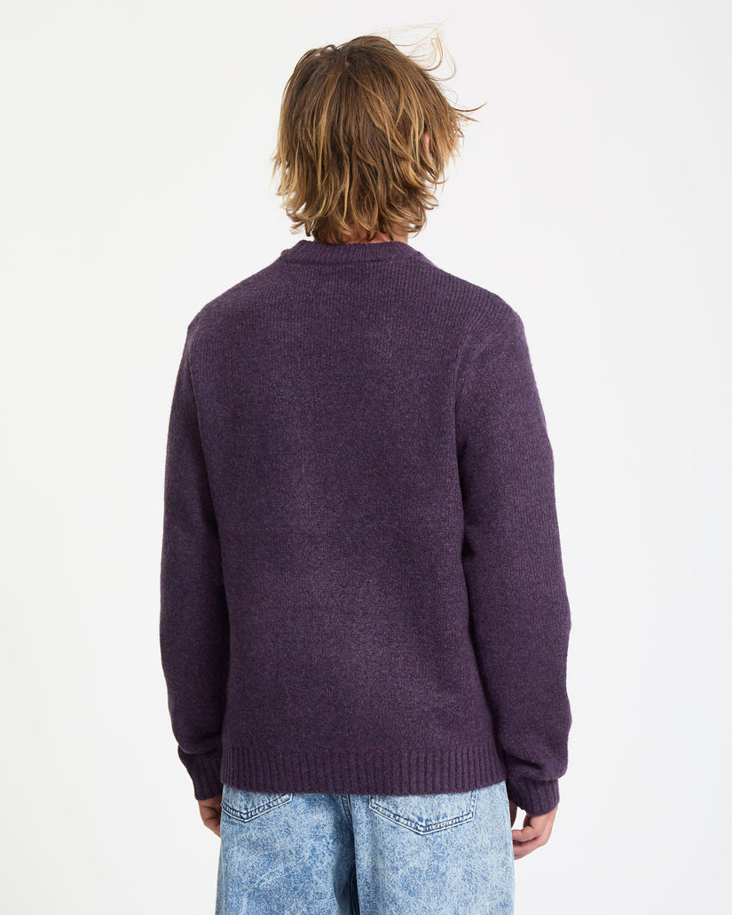 Edmonder Sweater - Dark Purple