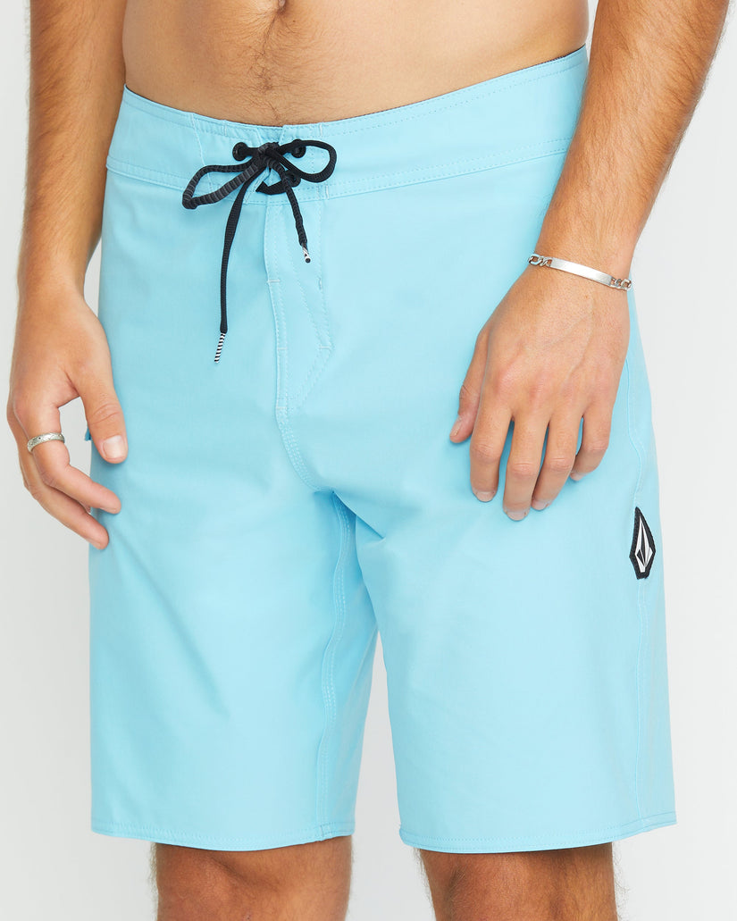 Lido Solid Mod 20" Boardshort - RESIN BLUE