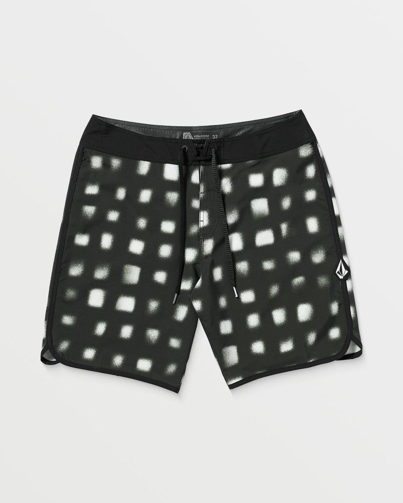 Infuse Scallop Mod 19" Boardshort - BLACK