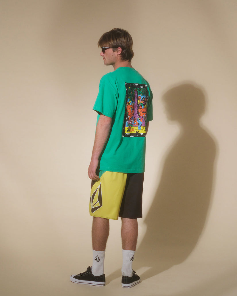 Vee Bee Mod 20" Boardshort - BLACK